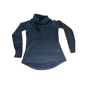 Avalanche Funnel Women's Cowl Neck Pullover Sweatshirt Pullover Blue Size M